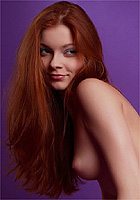 Nude Redhead Model at FEMJOY